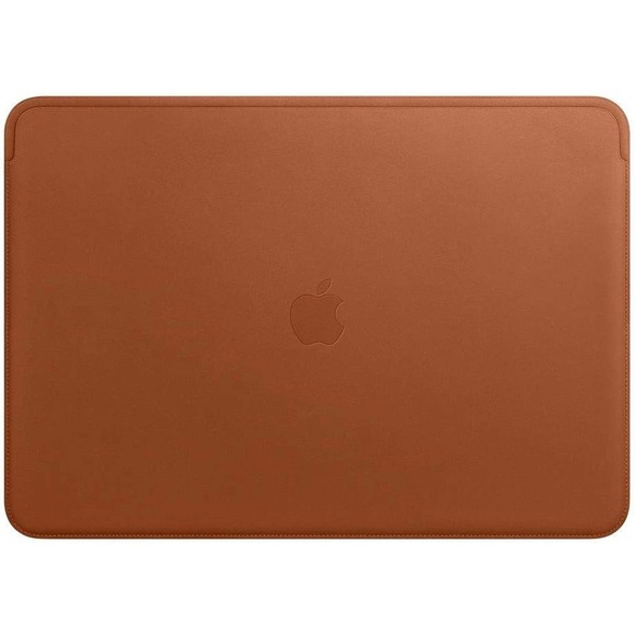 Apple - MRQV2ZM/A Leather Sleeve (for 15-inch MacBook Pro) – Saddle Brown - Picture 2 of 8